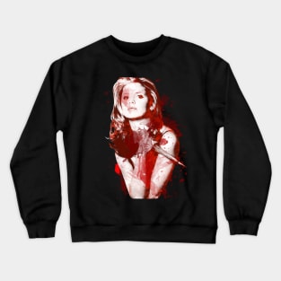 Splatter Buffy Crewneck Sweatshirt
